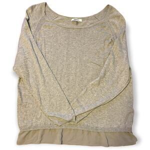 DKNYC Gray tunic sweater sz XXL EUC